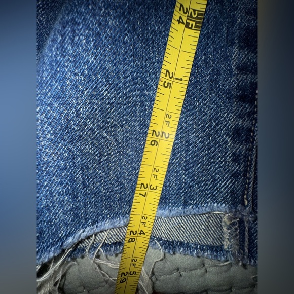 Mother Jeans Women's The Insider Crop Step Fray Girl Crush Raw Hem no size tag - Picture 4 of 15